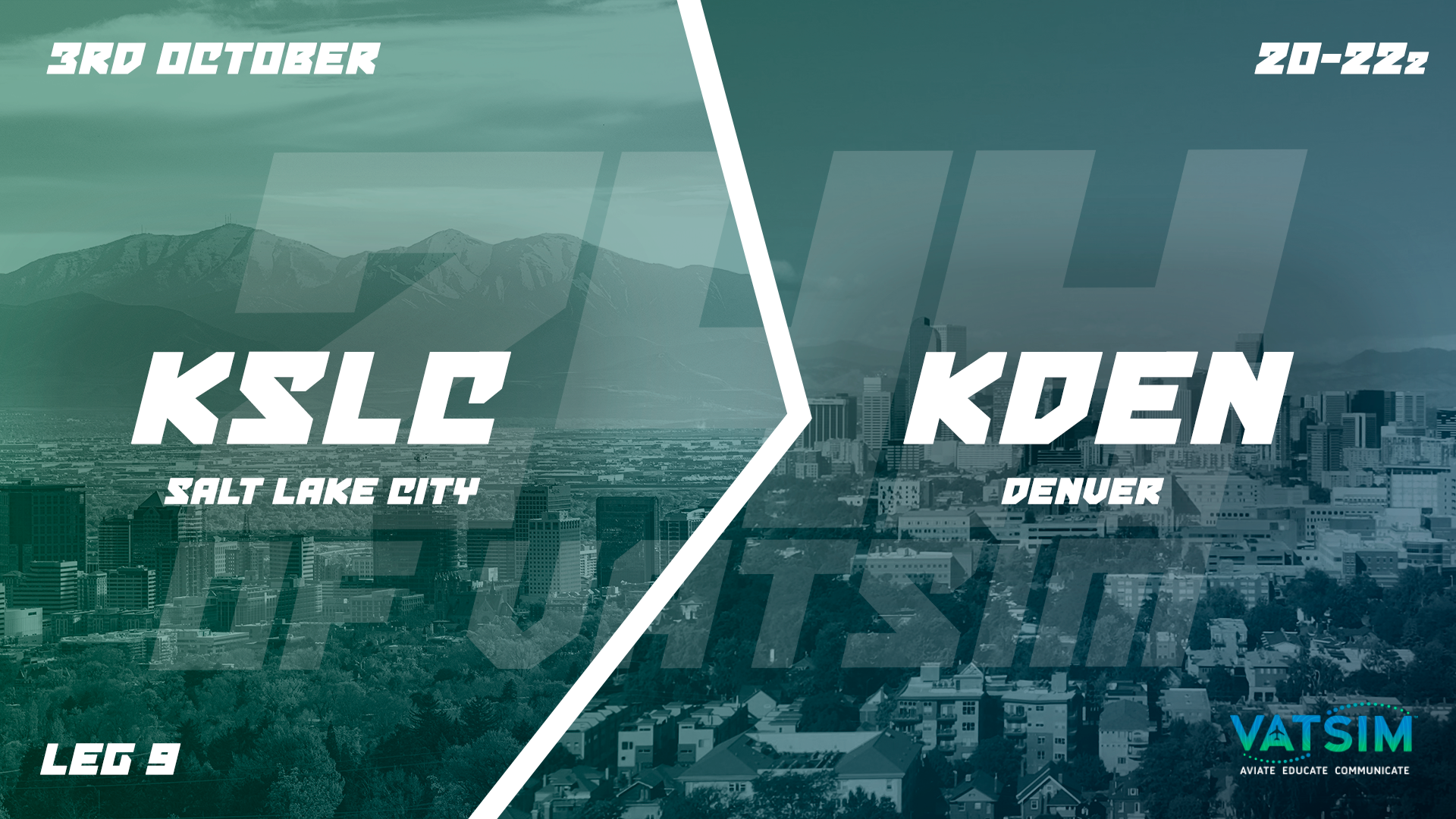 24 Hours of VATSIM: SLC-DEN